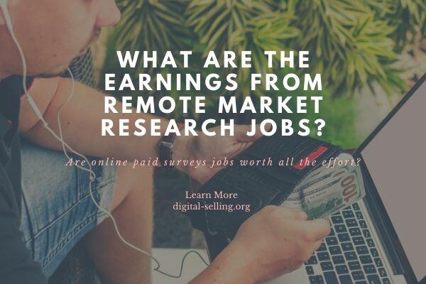 remote jobs in market research