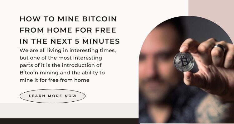 Mine Bitcoin from home