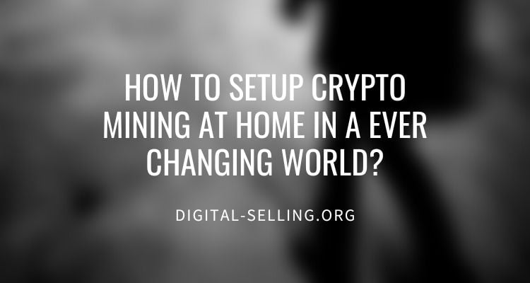 How to setup crypto mining at home