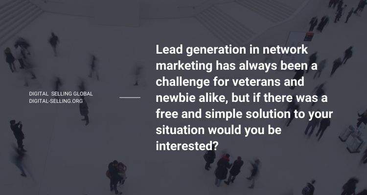 Lead generation in network marketing