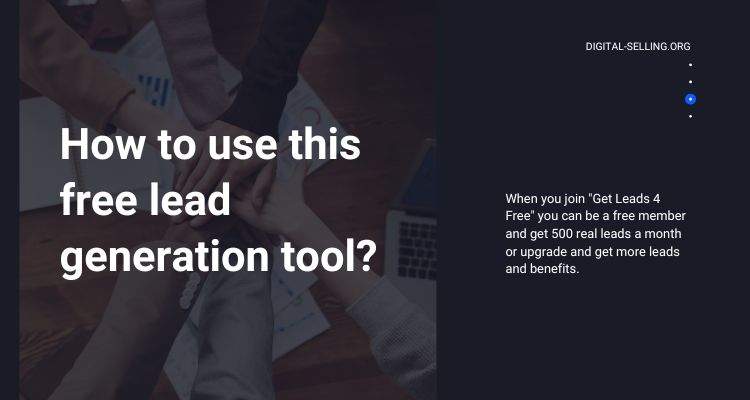 Free lead generation tool
