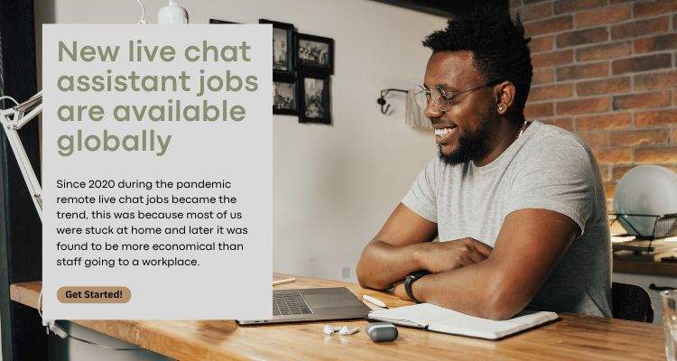 Live chat assistant jobs