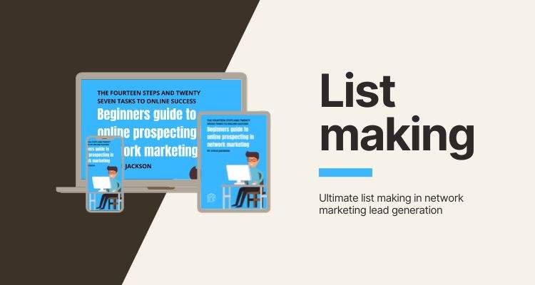 List making in network marketing