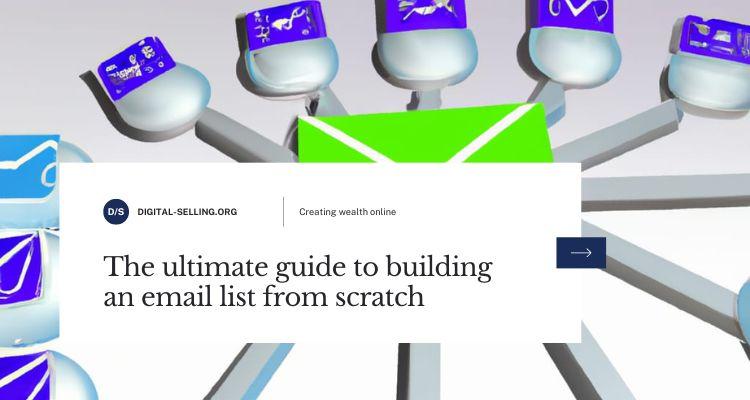 Building an email list from scratch
