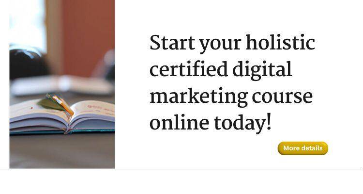 Certified digital marketing course online