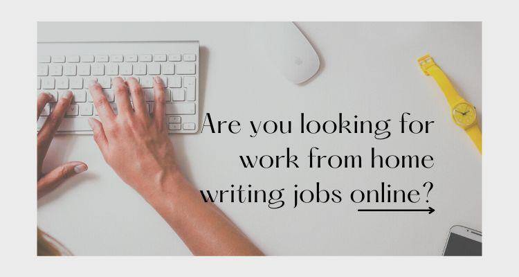 work from home jobs creative writing