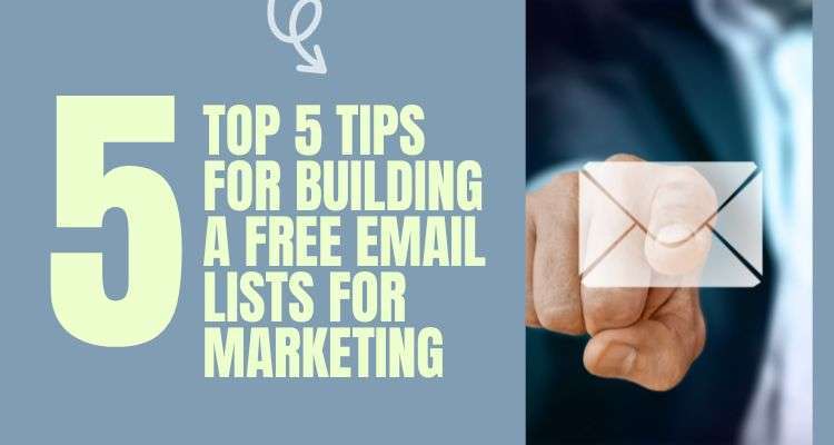 Free email lists for marketing