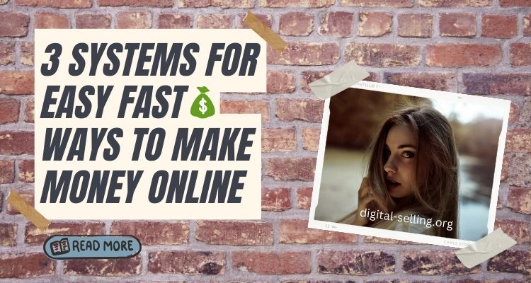 Easy fast ways to make money online