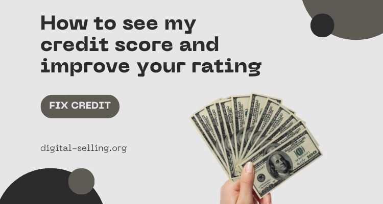 How to see my credit score