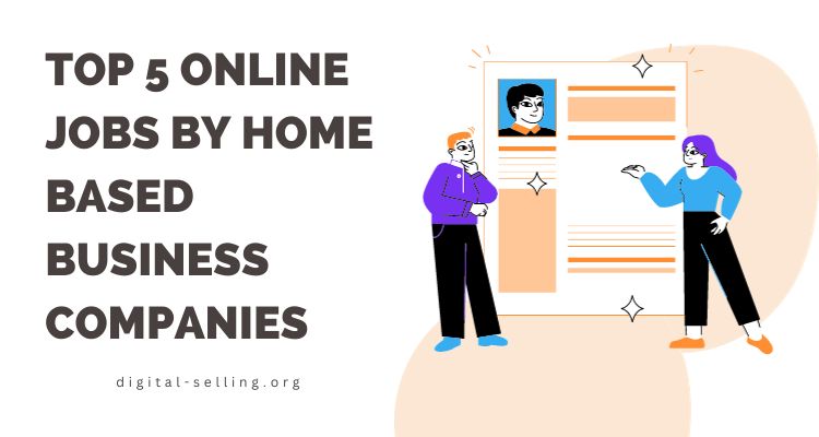 Online jobs by home