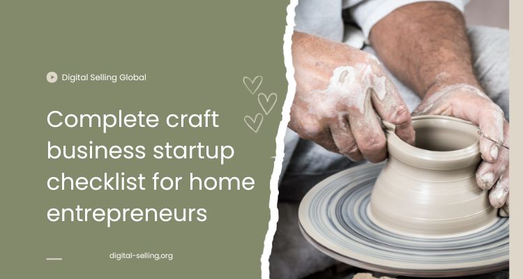 Craft business startup checklist