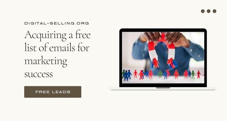 Free list of emails for marketing