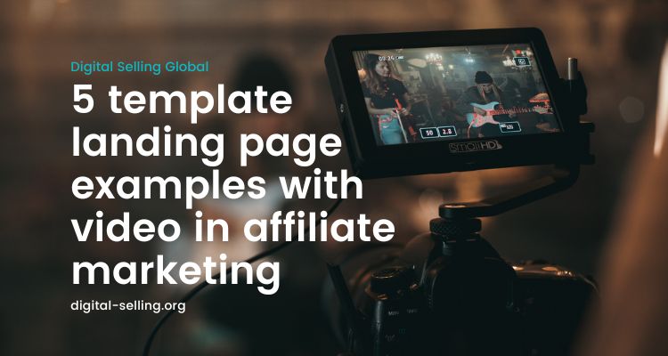 Landing page examples with video
