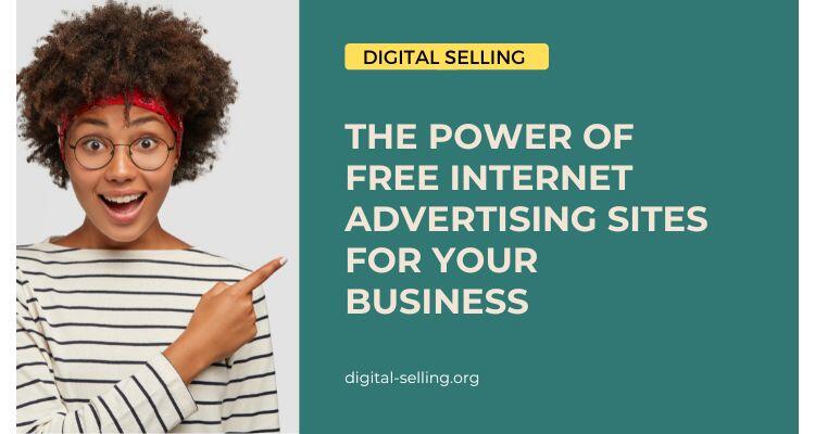 Free internet advertising sites